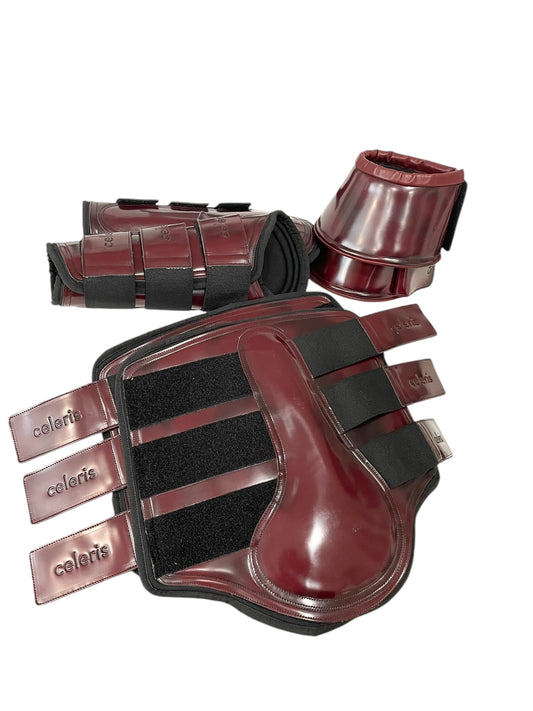 Celeris Over-Reach Boots (Polished Bordeaux)
