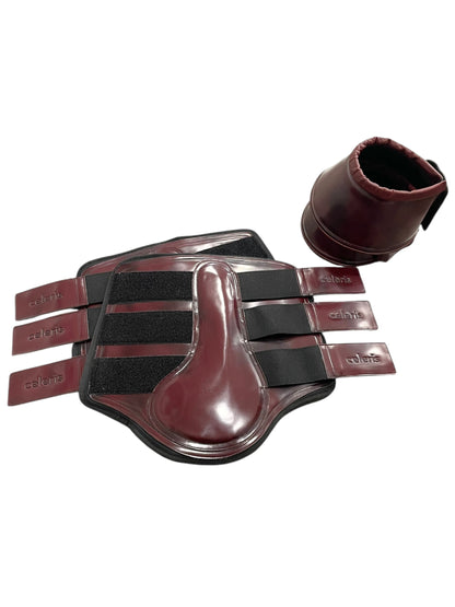 Celeris Over-Reach Boots (Polished Bordeaux)