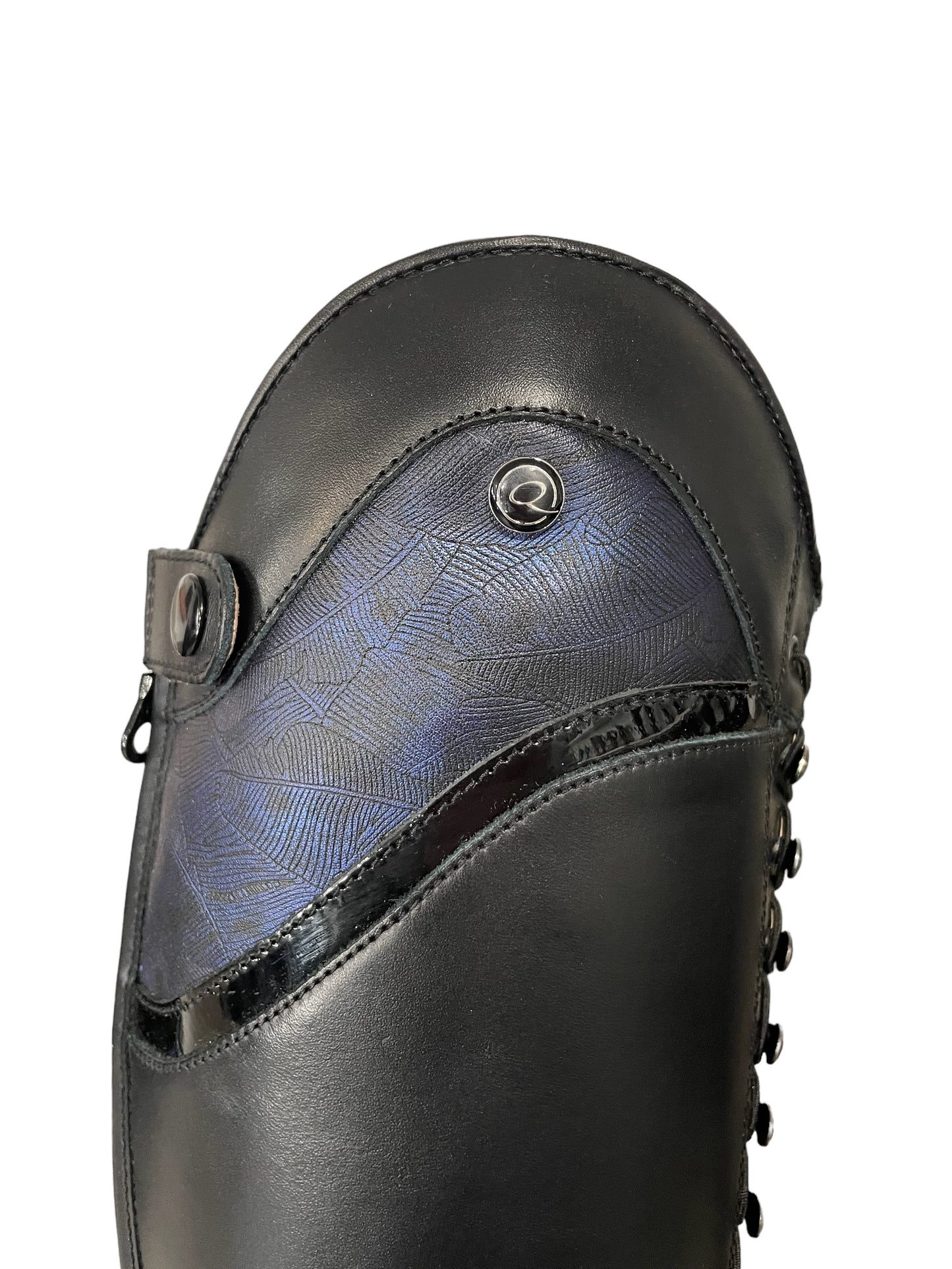 QHP Hailey Special Edition Laceup Boot (Black with Blue)
