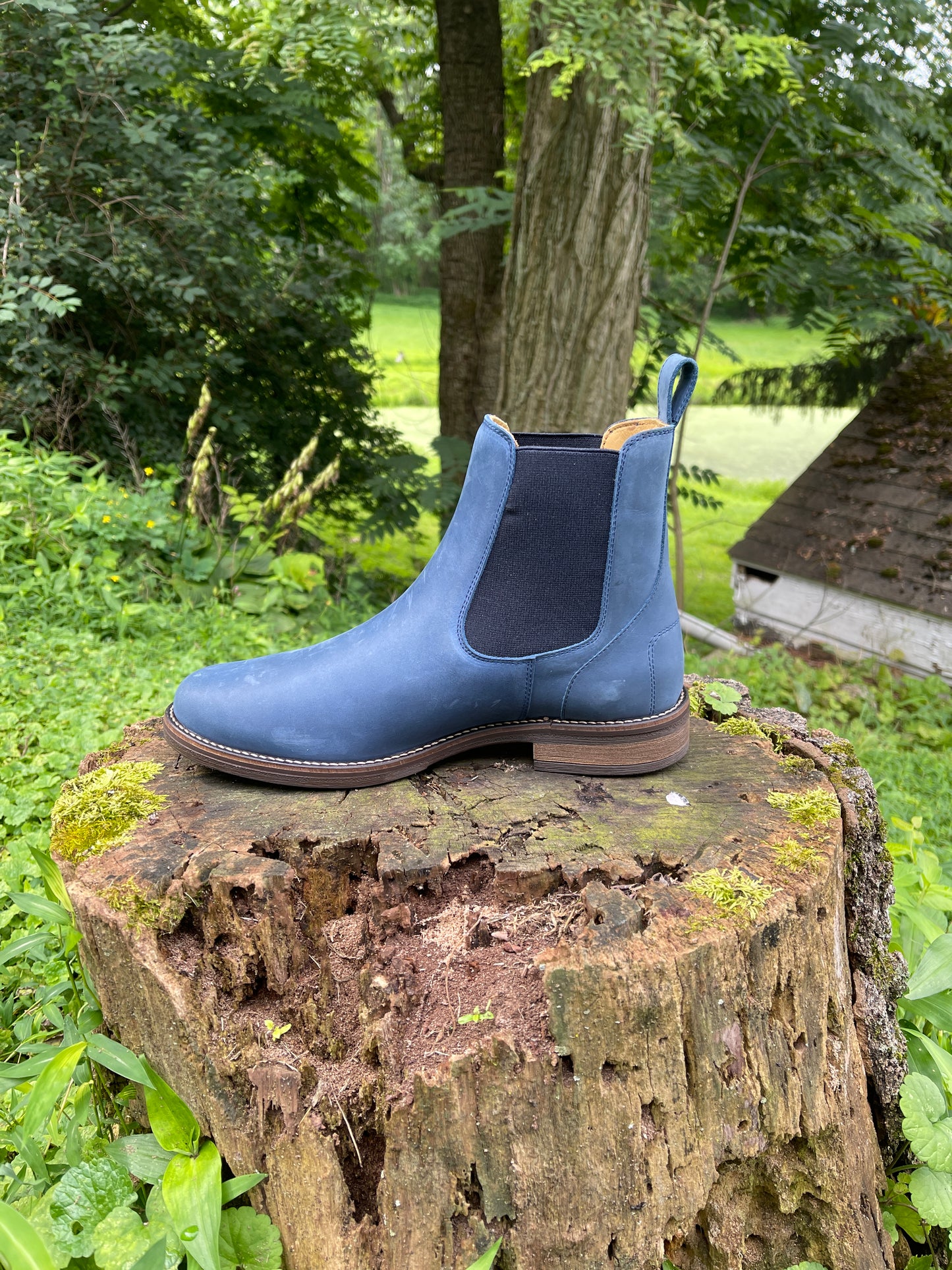 Kingsley Amsterdam Short Boot (Gaucho Blue)