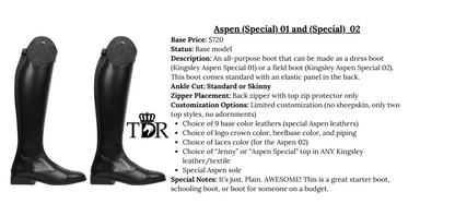 Design Your Own - Kingsley Aspen 01 Special