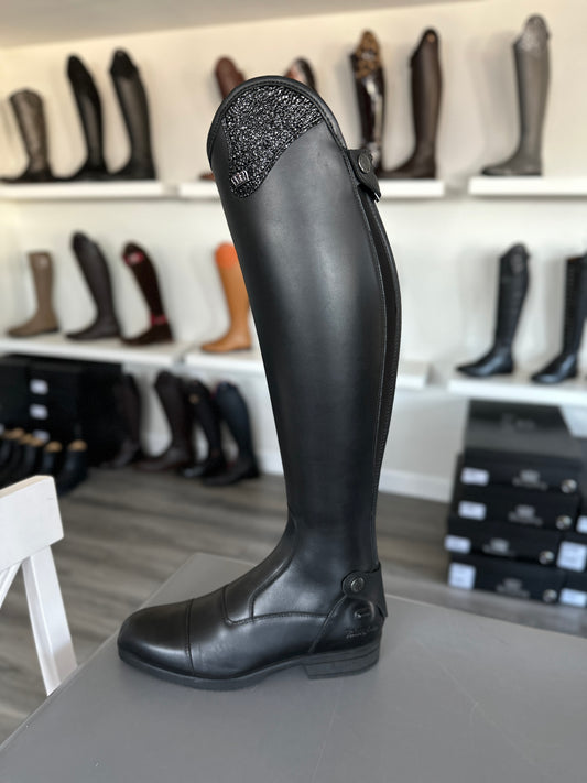 Kingsley Montreal Boot (Nature Black and Verniz Black)