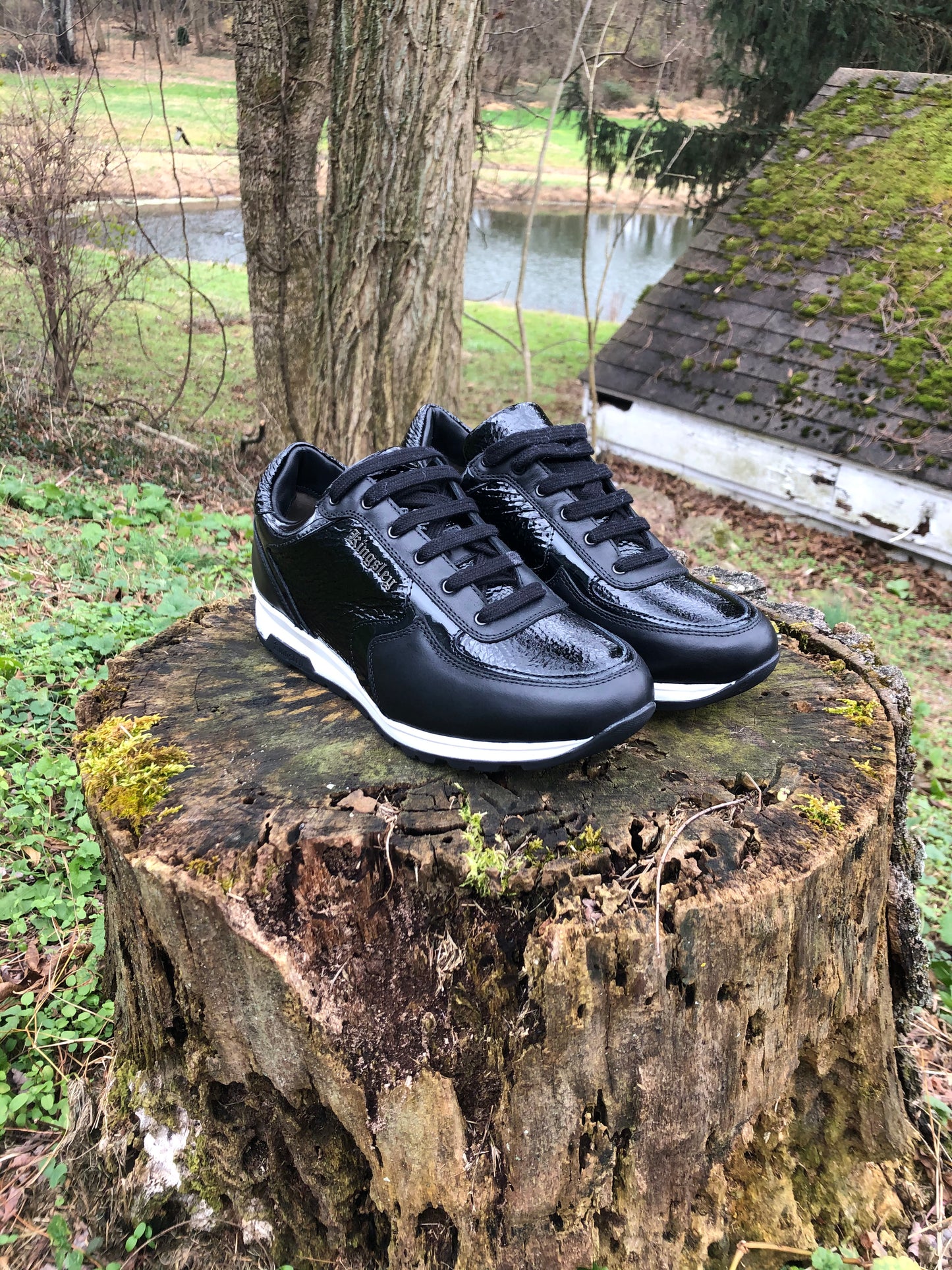 Kingsley Cervo Sneaker (Nature Black)
