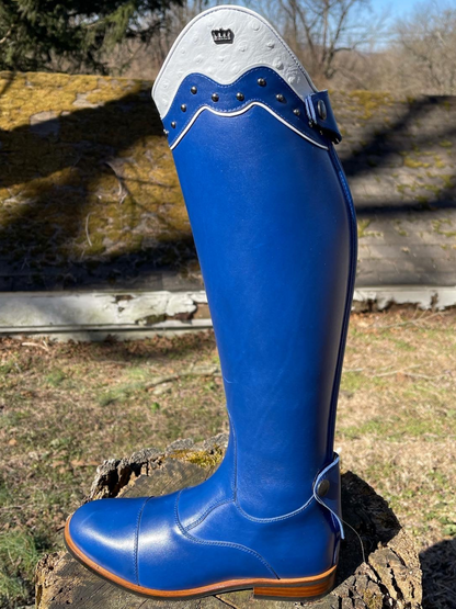 Kingsley Olbia 01 Riding Boot (Nature Cobalt)