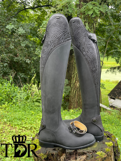Kingsley Olbia 03 Dressage Boot (Gaucho Black)